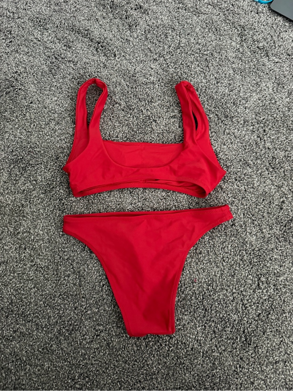aerie Red Scoop Bikini Set - Picture 2 of 4